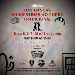 Forró Massa Visse - Oficina - Das danças nordestinas ao Forró